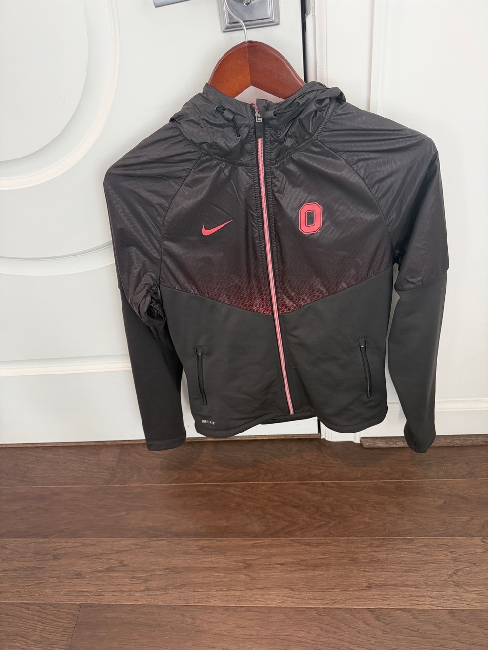 Nike Ohio State Black Windbreaker